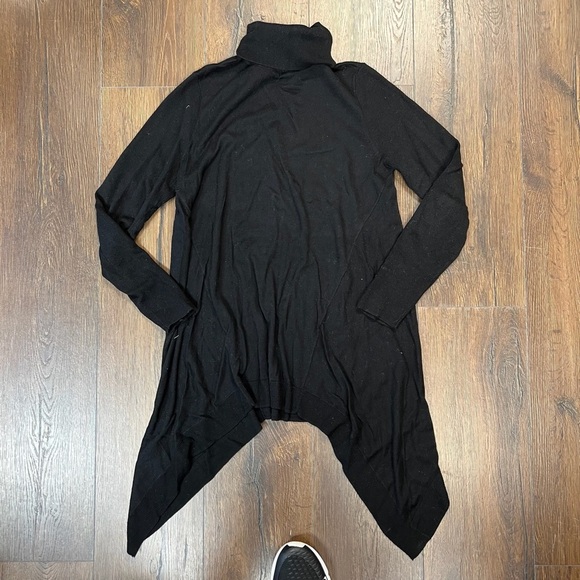 Chicos featherlight cashmere blend turtleneck sweater SZ SM - Picture 1 of 7